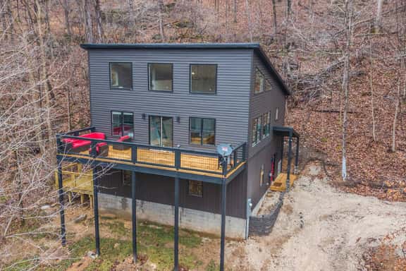 SALE! RRG Cabin w/Hot Tub, Game Room & EV Charger - Image 1